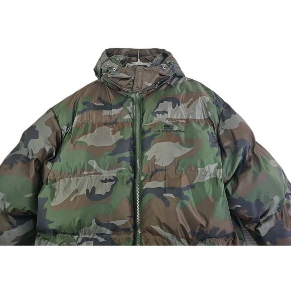 US Polo Assn ~Men's XL~ Camouflage Puffer Parka Hodie Thick Coat Have Winter. - Picture 6 of 16